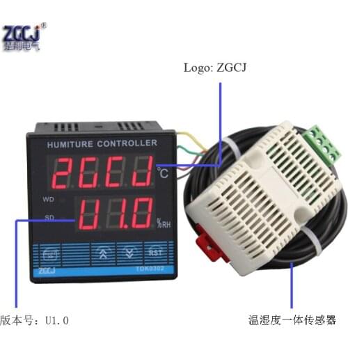 -40℃～120℃ 0～99.9%RH greenhouse garden digital temperature and humidity controller TDK-0302 humiture controller