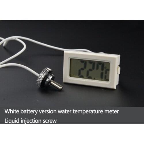 OCOCOO Water-cooled Temperature Display Digital Display Meter 12v Computer Electric Motorcycle Measurement Thermometer