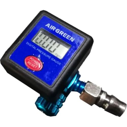 New Digital Tire Pressure Gauge Pressure Regulating Valve Adjusting Air Pressure Four Adjustment Table for Spray Paint Guns