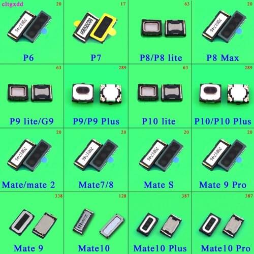 Cltgxdd 2pcs New Earpiece Speaker Earphone Ear Piece Connector for Huawei P6 P7 P8 P9 P10 lite MAX plus MateS 1 2 7 8 9 10 Pro