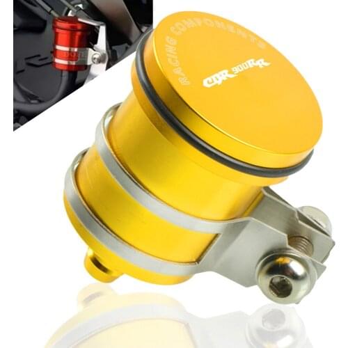 CNC Rear Brake Fluid Reservoir Clutch Tank Oil Cup for honda CBR900RR CBR 900RR 1991 1992 1993 1994 1995 1996 1997 1998 1999