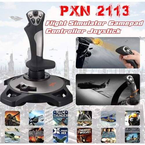 PXN-2113 flight simulator joystick pc flight simulator joystick Gamepad simulator controller for PC/Desktop Game accessories
