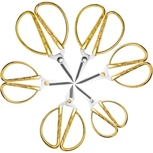 KAOBUY 1 PCS Durable Stainless Steel Retro Tailor Scissor Sewing Scissors Embroidery Craft CrossStitch Scissors DIY Home Tools