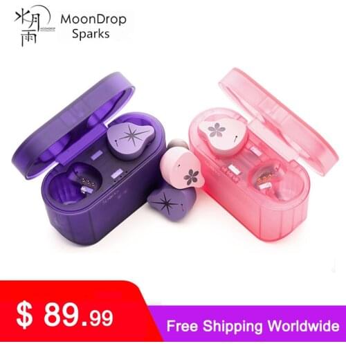 MoonDrop Sparks TWS Earphone True Wireless Stereo Headset Bluetooth 5.2 Dynamic Earbuds