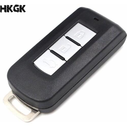 New Replacement Remote Key Shell Case Fob 3 Button for Mitsubishi Lancer Outlander 2008 2009 2010 2011 2012 2013 2014 2015 2016