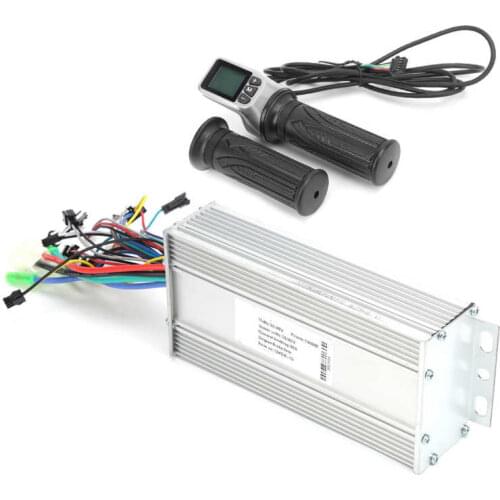 Equipment Durable 36V/48V 1000W Brushless Controller and 124DX LCD Twist Throttle 2 in 1 for Electric Scooter E-bike Motor