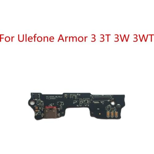 Original New For Ulefone Armor 3 3T 3W 3WT Cell Phone Inside Parts Usb Board Charging Dock Replacement Accessories