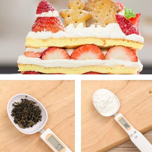 Portable Electronic Weighing Spoon Weighing High Quality Digital Kitchen Scale Measuring Spoon Gram Tools Volume Home Food Scale