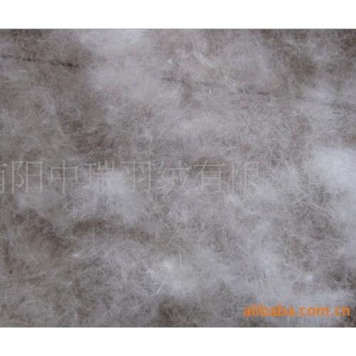 On Sale 90% White duck down fiber & down jackets filler 250/piece