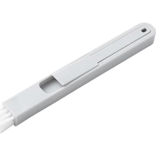 3 in 1 Window Trace Cleaning Brushes with Keyboard Cleaning Tool with Scoop Slot Groove