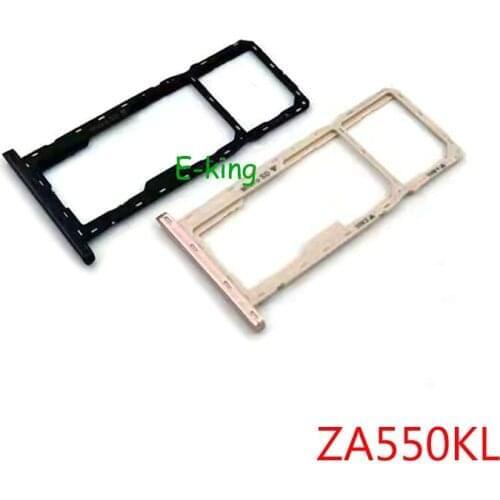 For ASUS Zenfone Live L1 ZA550KL Sim Card Slot Tray Holder Sim Card Reader Socket