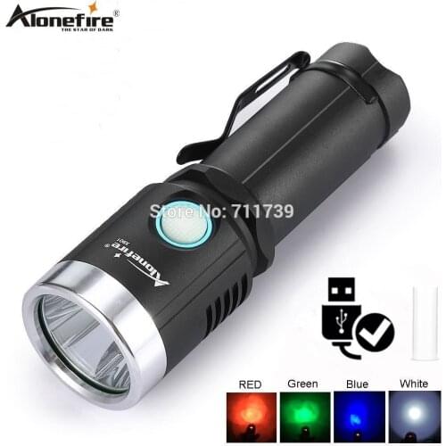 AloneFire X901 LED Flashlight 26650 18650 rechargeable flash light Torch CREE XM L2 Spotlight Waterproof Outdoor Lamp Light