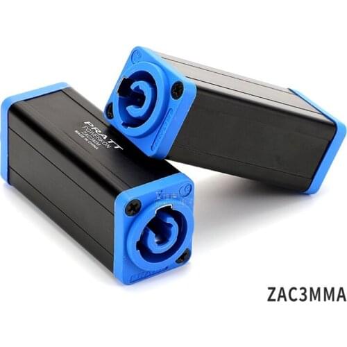 1Pcs power supply aviation socket industrial 16A docking dual-pass adapter extension cord LED display fever plug-in ZAC3MMA