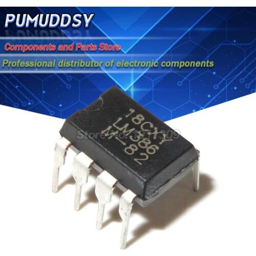 10PCS LM386N DIP8 LM386 DIP LM386N-1 LM386-1 new and IC
