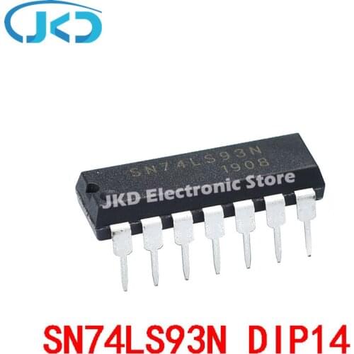 10pcs SN74LS93N 74LS93N 74LS93 DIP-14 New IC
