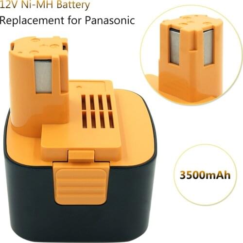 12V 3500mAh Ni-MH Rechargeable Battery EY9201B For Panasonic EY9001 EY9101 EY9106 EY9108 EY9200 EY9201B 12V Power Tool Battery