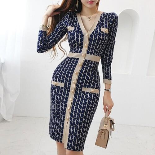 Модные платья в клетку Limiguyue China At AliExpress