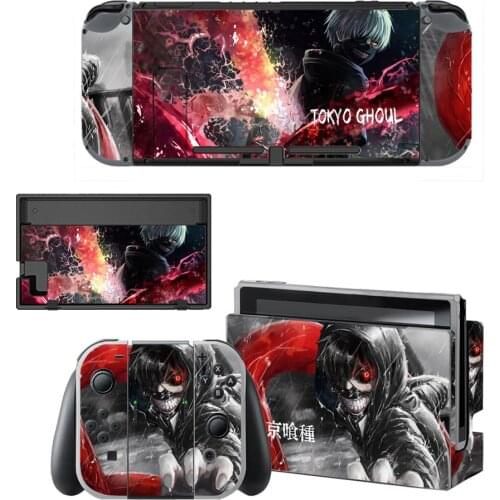 Tokyo Ghoul Nintendo Switch Skin Sticker NintendoSwitch stickers skins for Nintend Switch Console and Joy-Con Controller
