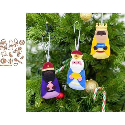 2021 New Old Man Doll Dress up Clothing Metal Cutting Dies Stencil for Scrapbooking Craft Die Cut Make Mould Decoration Template