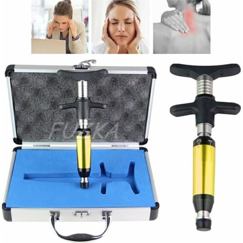 New Health Care Massage Chiropractic Adjusting Tool For Backbone Modulation And Adjustment 1 Heads Chiropractic Correction Gun