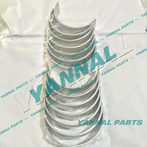 MAIN BEARING SET CON ROD BEARING SET OVERSIZE 0.25MM KOMATSU 6D170 ENGINE EXCAVATOR AFTERMARKET PARTS