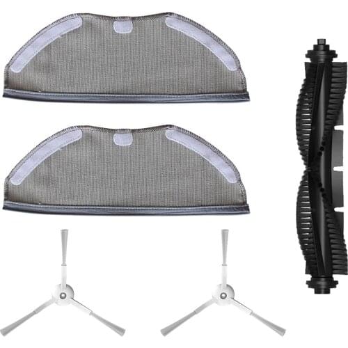 Central Roll Main Brush Side Brush Mop Cloth Rag for Qihoo 360 S9 X90 Robotic Vacuum Cleaner Spare Parts Accessories