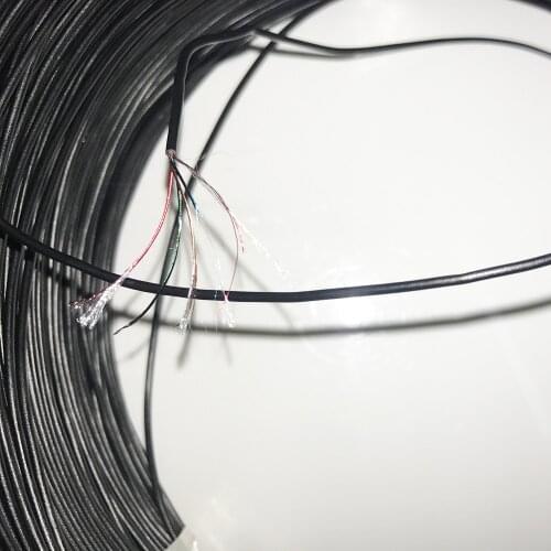 Ultra-fine earphone cable 2/3/4/5/6/8/9core enameled wire outer diameter 1.4mm 1.5mm 1.6mm 1.7mm multi-core electronic wire