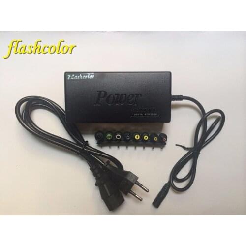 Flashcolor 2018 Year Universal Laptop Charger Notebook Power Adapter External Chargers 96W Adjustable Voltage EU Plug