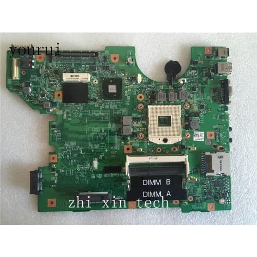 Yourui For Dell E5510 Laptopmotherboard CN-01X4WG 01X4WG 1X4WG Mainboard DDR3 Test ok