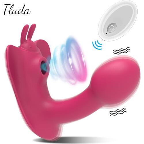 G-Spot Sucking Vibrator Sex toys for Women With Remote Control Clit Sucker Clitoris Stimulator Female Dildo Toys For Adults 18