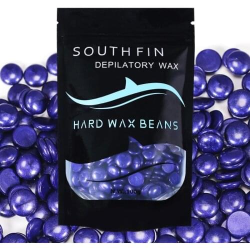 100g Hair Removal Wax Beans Pearly-lustre Depilatory Wax Pellet Hard Wax Beans For Men WomenNo Strip Hard Wax Beads Paperless