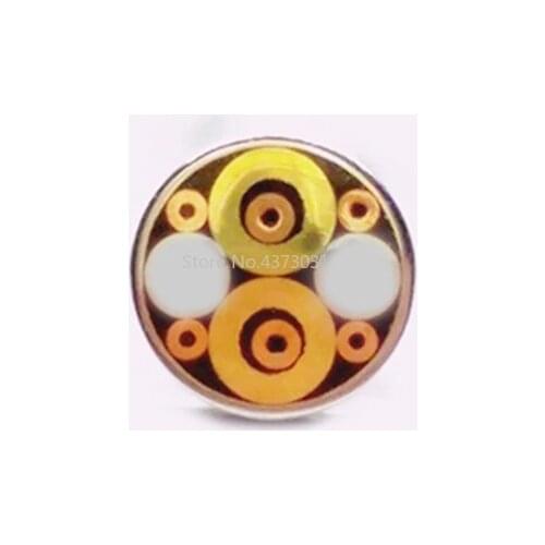 4mm Mosaic pin Rivets knife handle screw More design exquisite style length 9cm #406