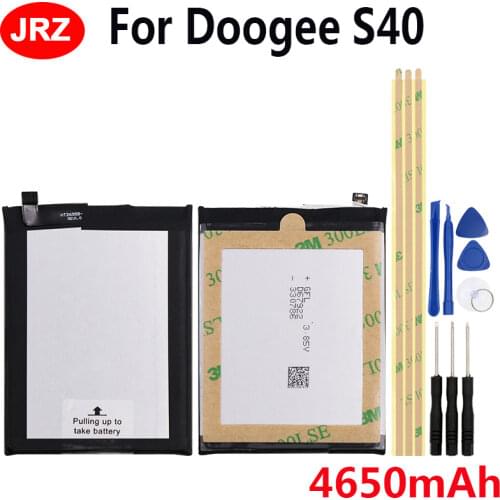 For Doogee S40 S40 Pro S40 Lite Battery 4650mAh Smartphone Hight Capacity 3.85V Top Quality Replacement Batteries+Tools