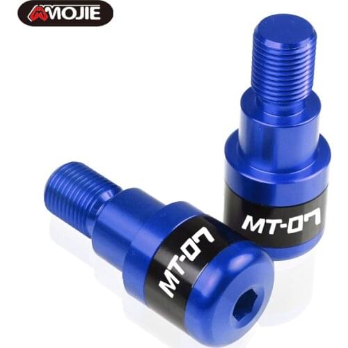 For YAMAHA MT07 FZ07 mt-07 fz-07 2014 2015 2016 2017 2018 2019 Motorcycle accessories Handle Hand Bar Ends Handlebar Grips End