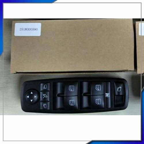 Car accessories Power Master Window Switch Driver Side For Mercedes-Benz GL350 GL450 C250 C300 C350 W204 OEM A2518300590