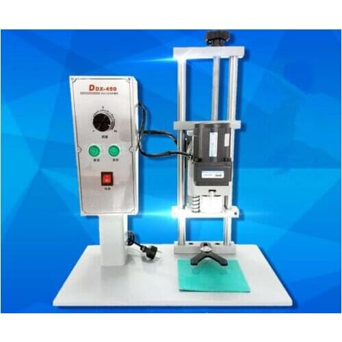 CE DDX450 Semi-Auto Plastic Bottles Cap Sewing Machine Capping Machine
