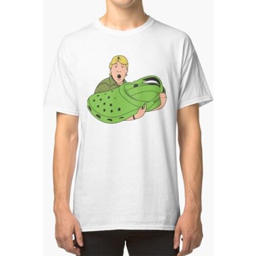 Crikey! T - Shirt Hunter Croc Crocodile Alligator