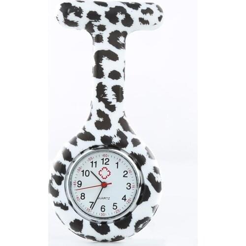 Arabic Numerals Verpleegster Horloge Round Bial Silicone Nurse Pocket Watch Brooch Jacket New Pocket Watch Reloj Enfermera Drops