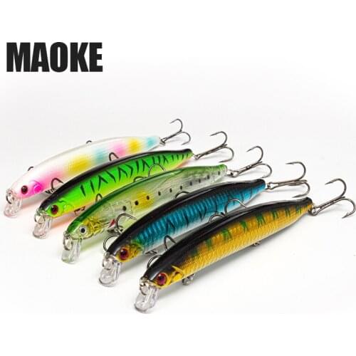 MAOKE 138mm/185mm 20g/23g Ultra-long Casting Floating Fish Big Minnow Sea Bait Strong Hard Lures for Sea Fishing Seabass Baits