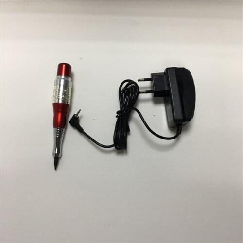 Red color Tattoo Machine Permanent Makeup Eyebrow Tattoo Manual pen supply