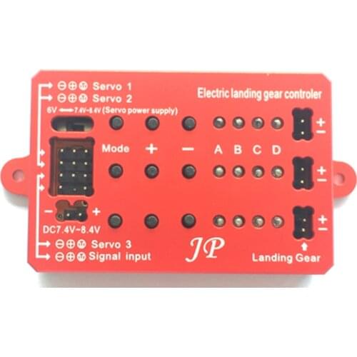 Multifunctional Electric Landing Gear Controller for Fixed-Wing Aircraft Air Plane