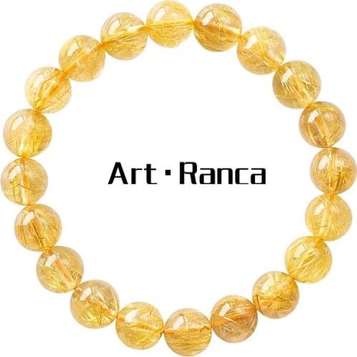 Natural Topaz crystal fashion lucky Bracelet couple Bracelet