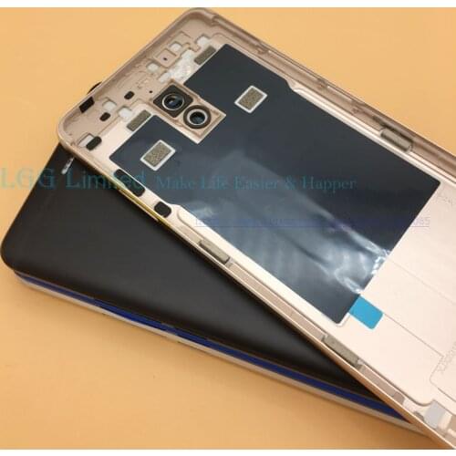 Original For 5.5" Meizu M6 Note Meilan Note 6 Back Battery Cover Case Housing + Side Buttons + Glass Lens Replacement Parts