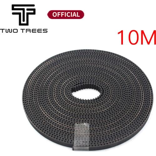 10M/lot Belt Rubber GT2 Open Timing Belt Width 6mm GT2-6mm for 3D Printer RepRap Mendel Rostock CNC GT2 Belt Pulley 10Meters