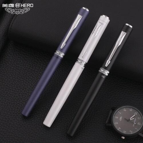 Hero 958 fountain pen adult Men women Business students practise calligraphy specialA beginner Ink 0.5 mm fine