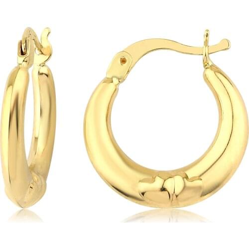 14k Hoop Earrings W4E28104