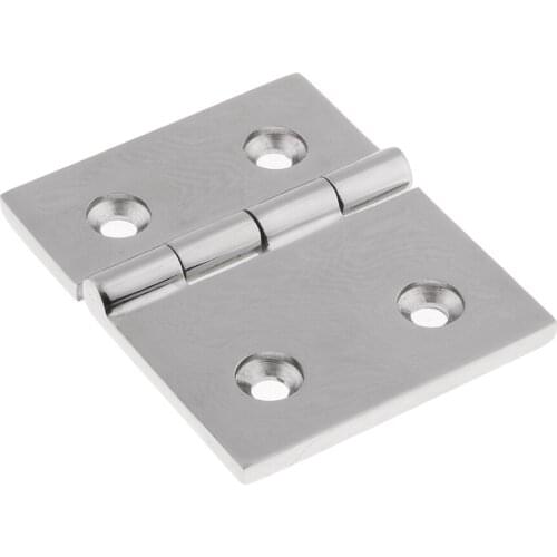 Hinge Stainless Steel Hardware Ship Deck Door Hinge With 4 Mounting Holes