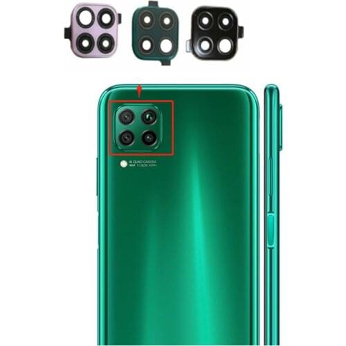For Huawei P40 Lite 5G E Rear Camera Lens Glass For Huawei Nova 7i Y7P 2020 Back Glass Lens Repair Replacement Parts