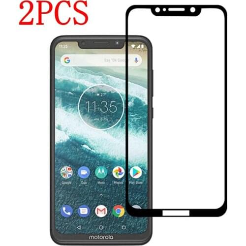 2PCS Full Cover Tempered Glass For Motorola One P30 Play Screen Protector protective film For Moto P30 Play XT1941-1 glass