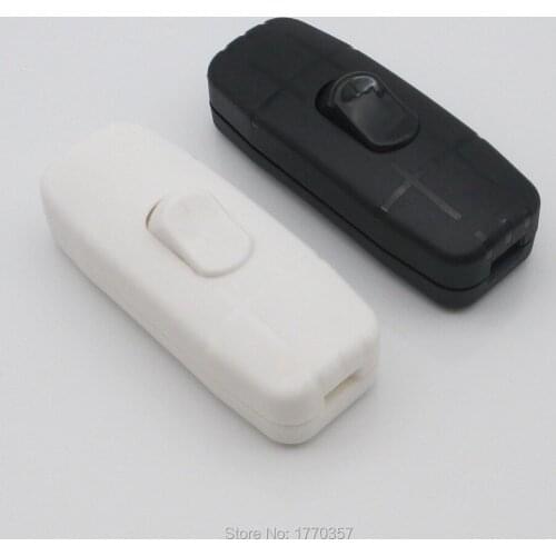 2PCS High Quality Black White 303 Switch Halfway Rocker Push Button Rocker Switch Table Lamp Online Switch